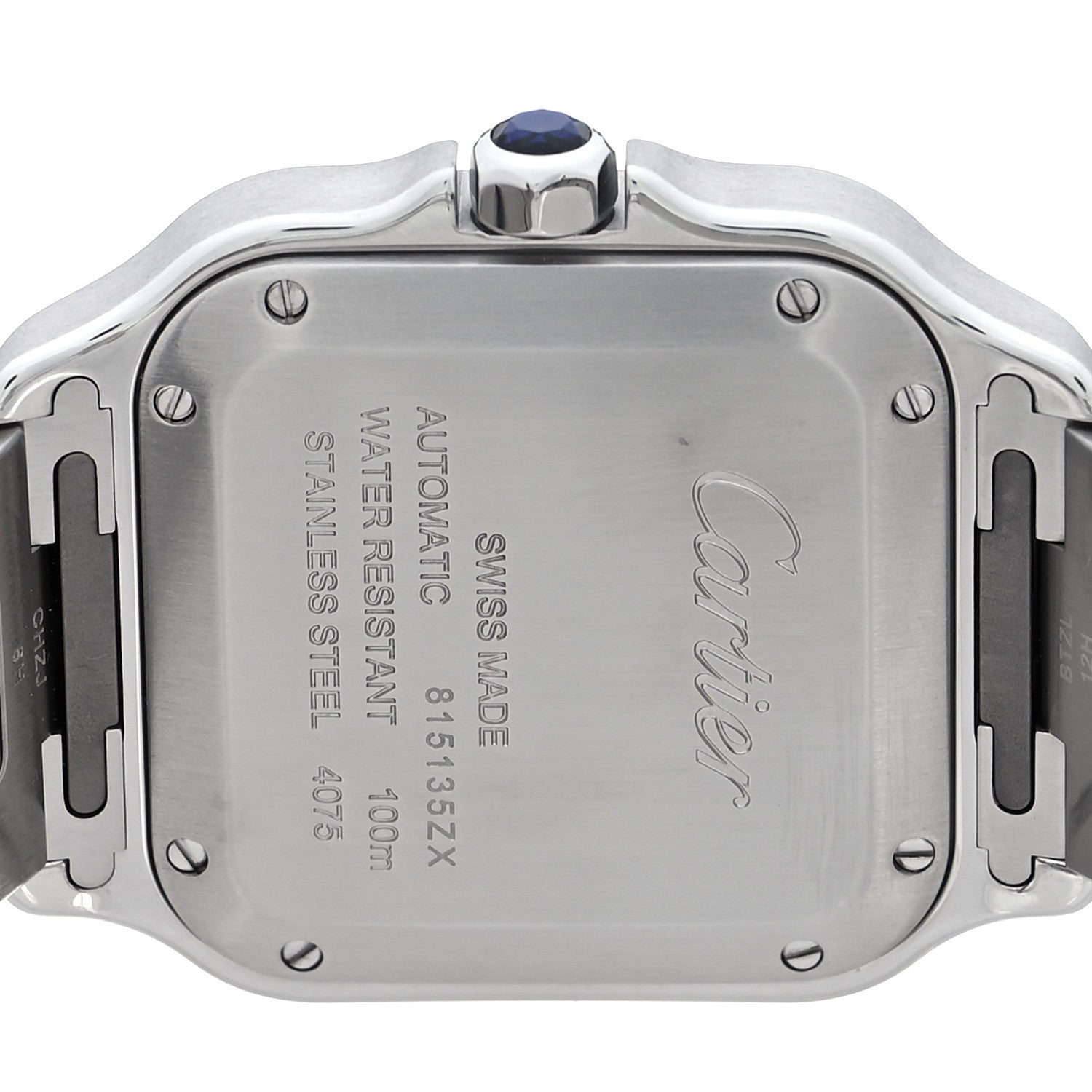 Cartier Stainless Steel 35mm Santos de Cartier Automatic Watch 4 of 4