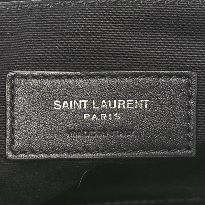 Saint Laurent Lambskin Monogram Belt Bag Black 6 of 10