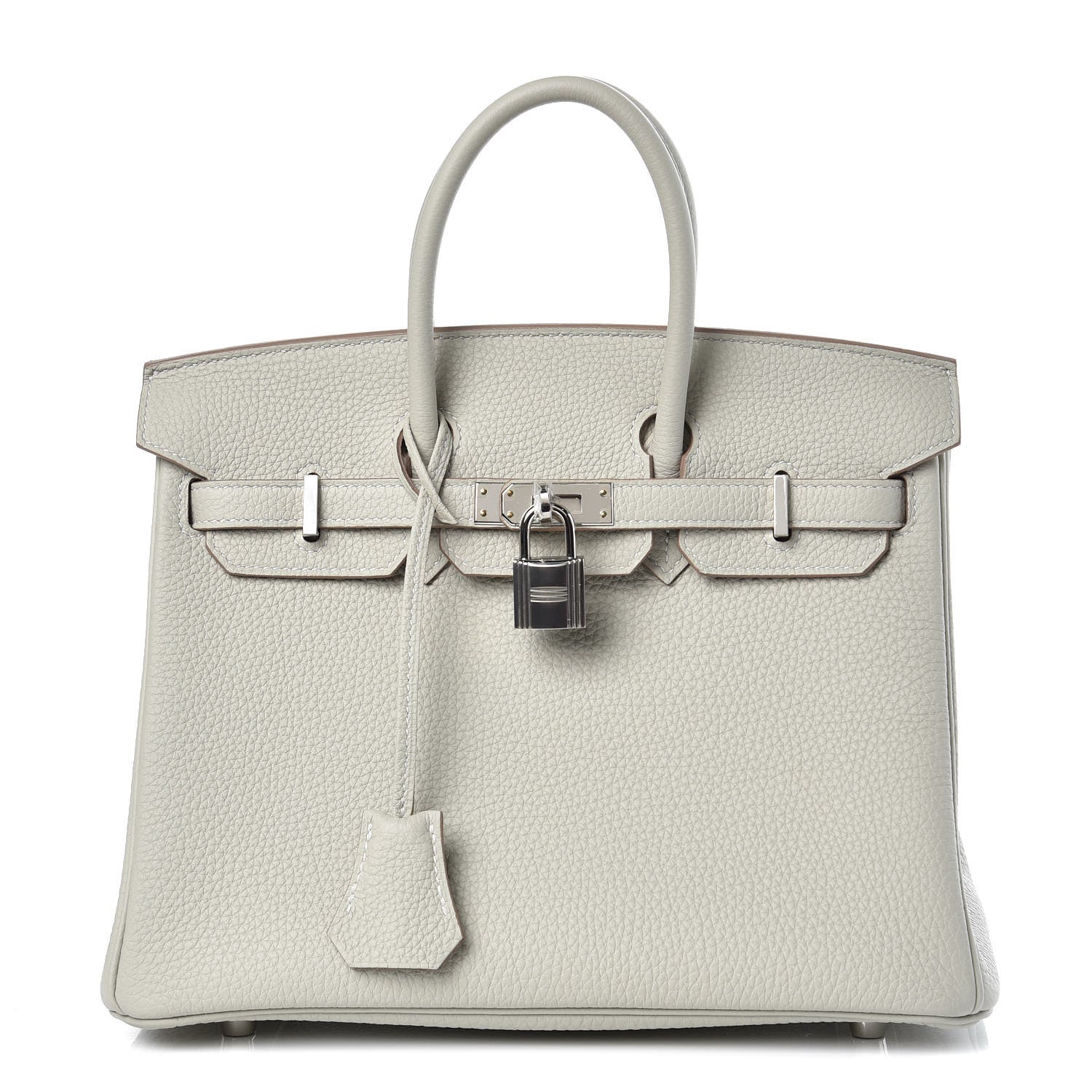 Hermes Togo Birkin 25 Gris Perle 1 of 33