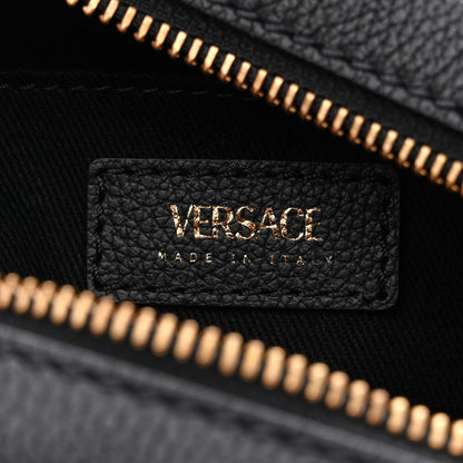 Versace Grained Calfskin Medusa Camera Bag Black 6 of 9
