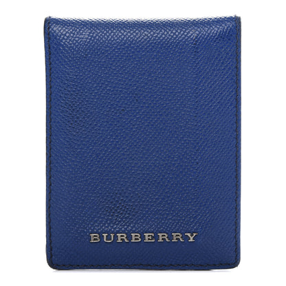 Burberry Grained Calfskin BBi-Fold Wallet Blue 1 of 7