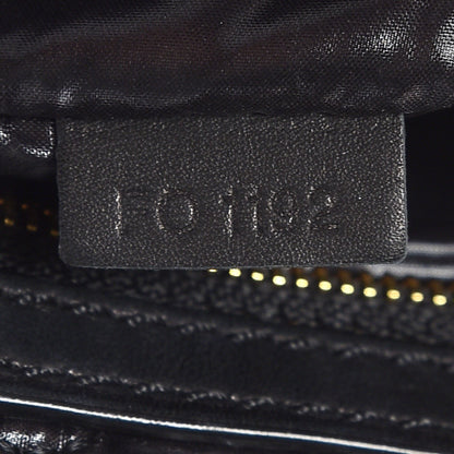 Louis Vuitton Nylon Monogram Kusama Infinity Dots Lockit GM Black Yellow 8 of 10