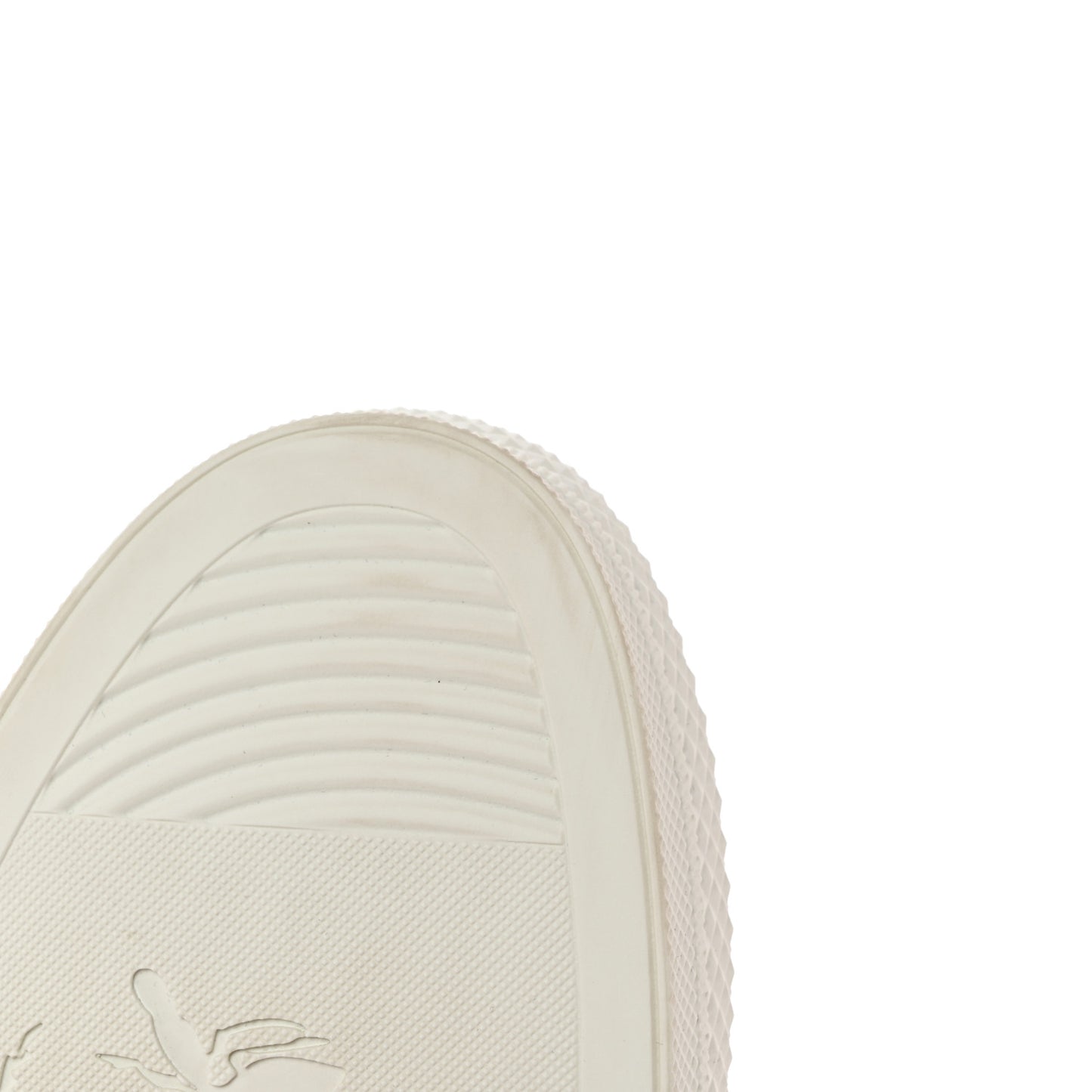 Technical Canvas Oblique Mens B23 Low Top Sneakers 42 White Orange