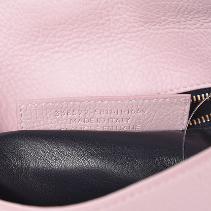 Balenciaga Grained Calfskin Tube Pochette Rose Poudre 8 of 8