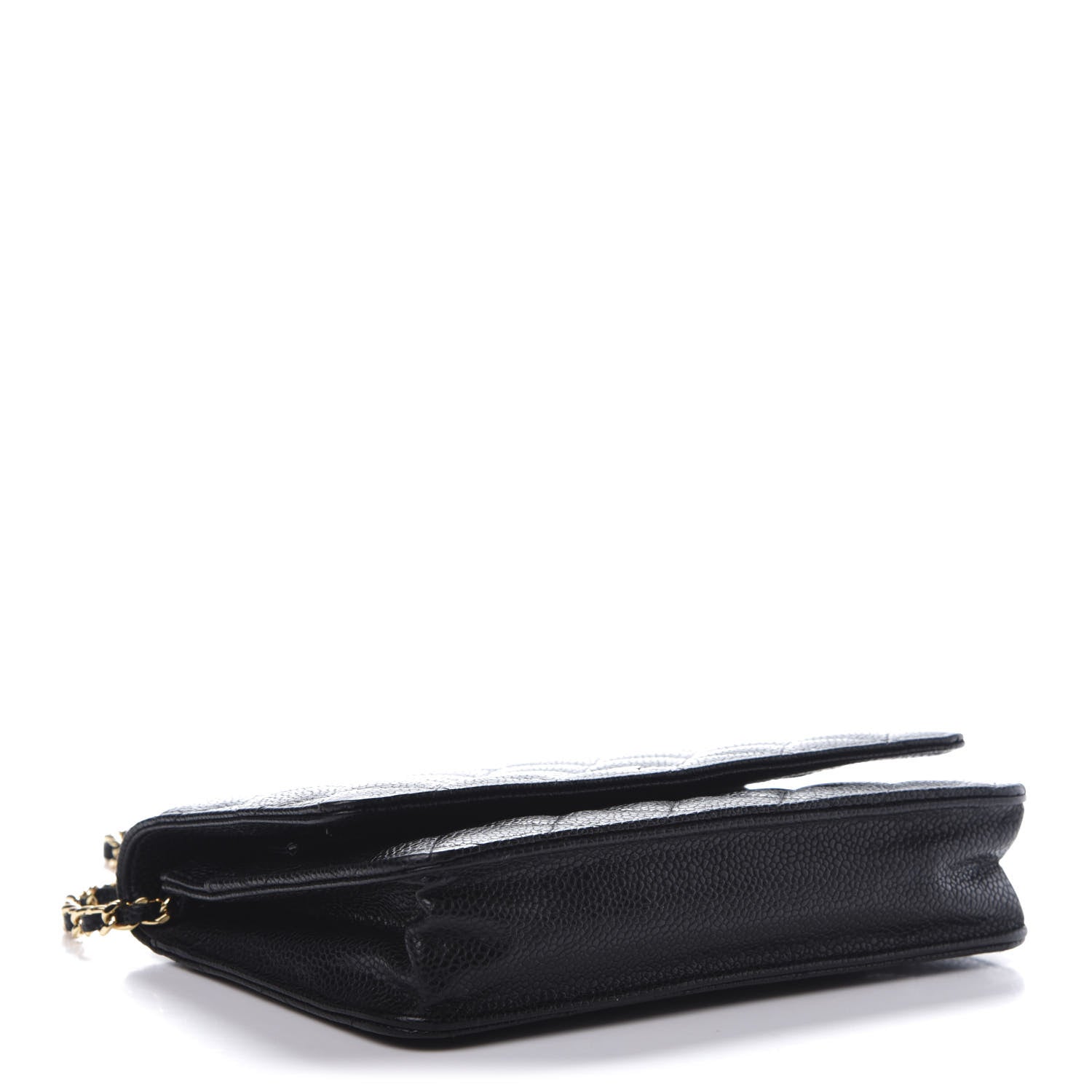 Chanel Caviar Quilted Wallet On Chain WOC Black 4 of 12