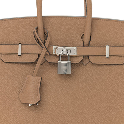 Hermes Togo Birkin 25 Chai 7 of 9