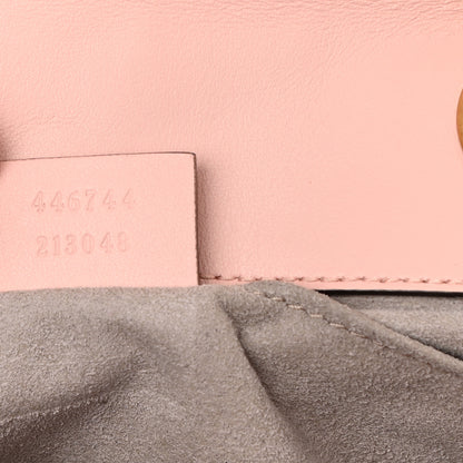 Gucci Calfskin Matelasse Mini GG Marmont Shoulder Bag Perfect Pink 7 of 9