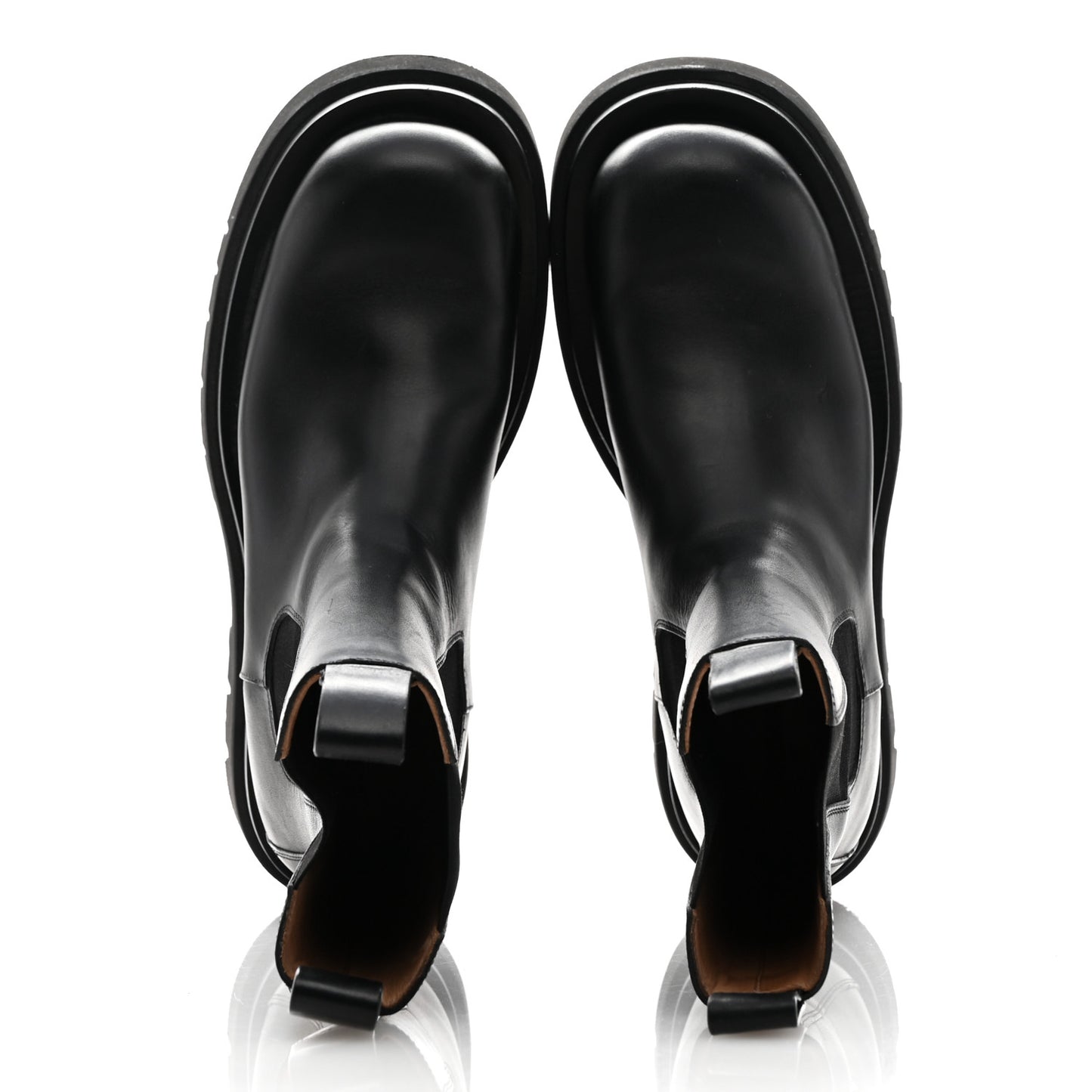 Calfskin The Lug Chelsea 55mm Boots 39 Black