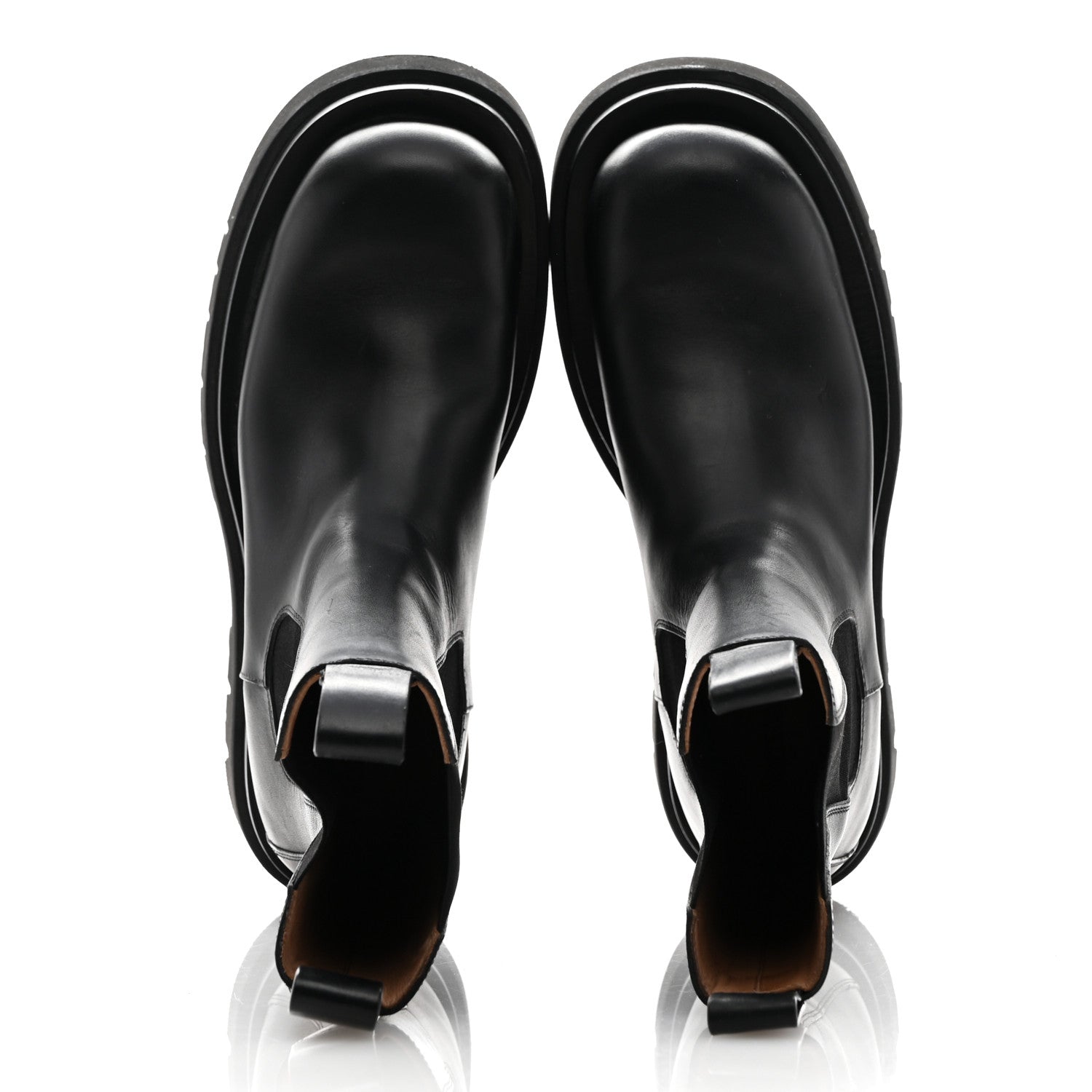 Bottega Veneta Calfskin The Lug Chelsea 55mm Boots 39 Black 2 of 10