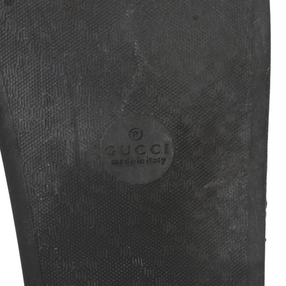 Gucci Rubber Matelasse Interlocking G Mens Slide Sandals 7 Black 7 of 9