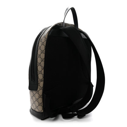 Gucci GG Supreme Monogram Medium Backpack Black 3 of 14