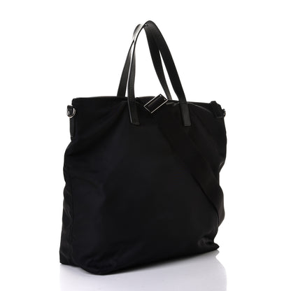 Prada Tessuto Nylon Vela Shopping Tote Black 2 of 8