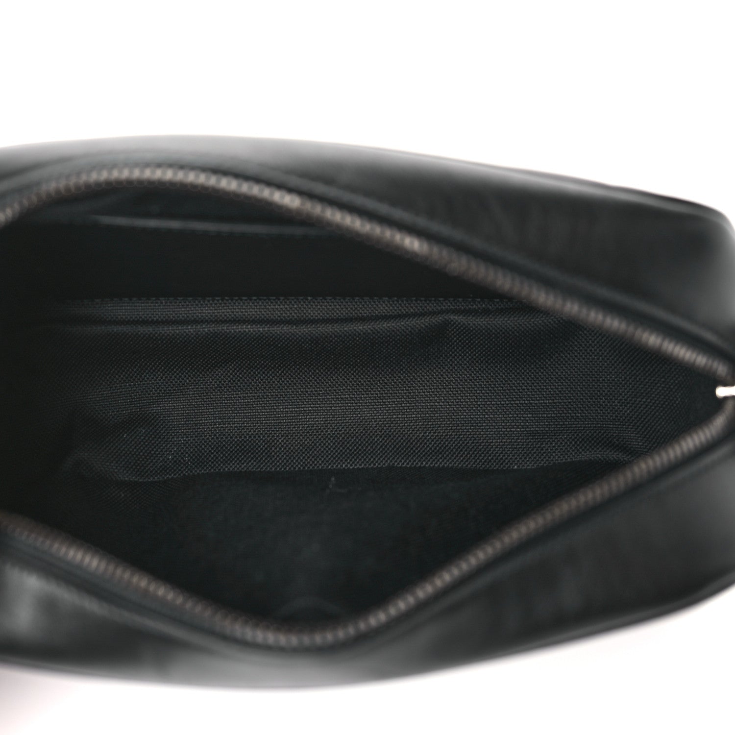 Gucci Calfskin Matelasse Monochrome Small GG Marmont Chain Shoulder Bag Black 5 of 9