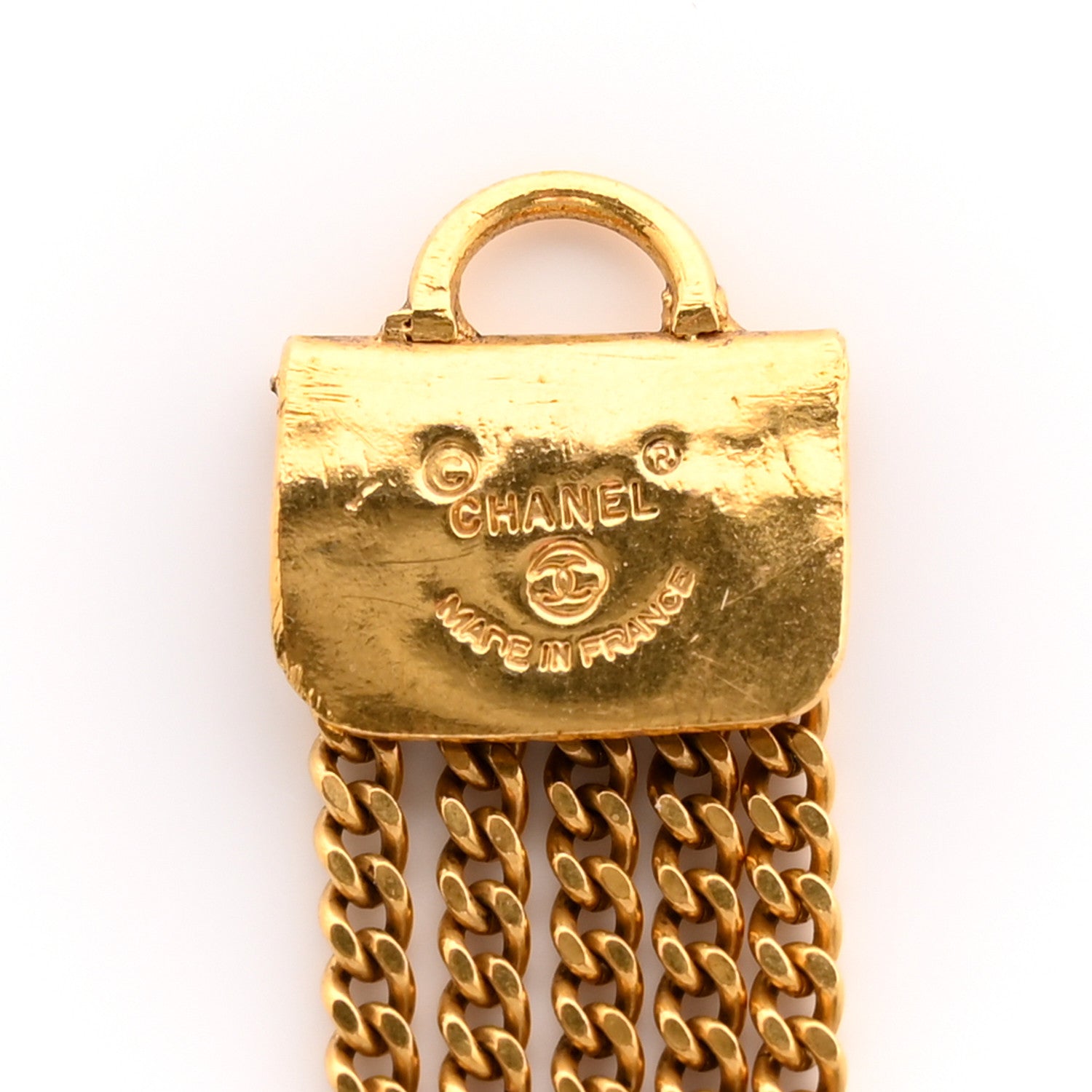 Chanel Metal Chain CC Belt Multicolor Gold 5 of 5