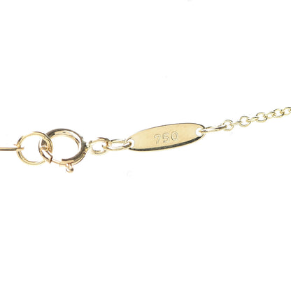 Tiffany 18K Yellow Gold 16mm Elsa Peretti Open Heart Pendant Necklace 5 of 7