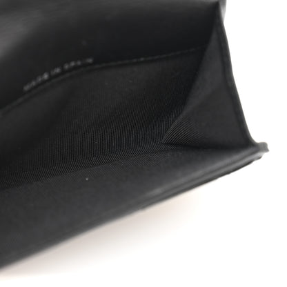 Chanel Patent Quilted Flap Card Holder Black 5 of 11
