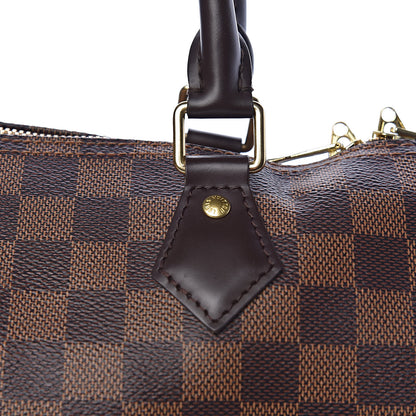 Louis Vuitton Damier Ebene Speedy Bandouliere 25 12 of 13
