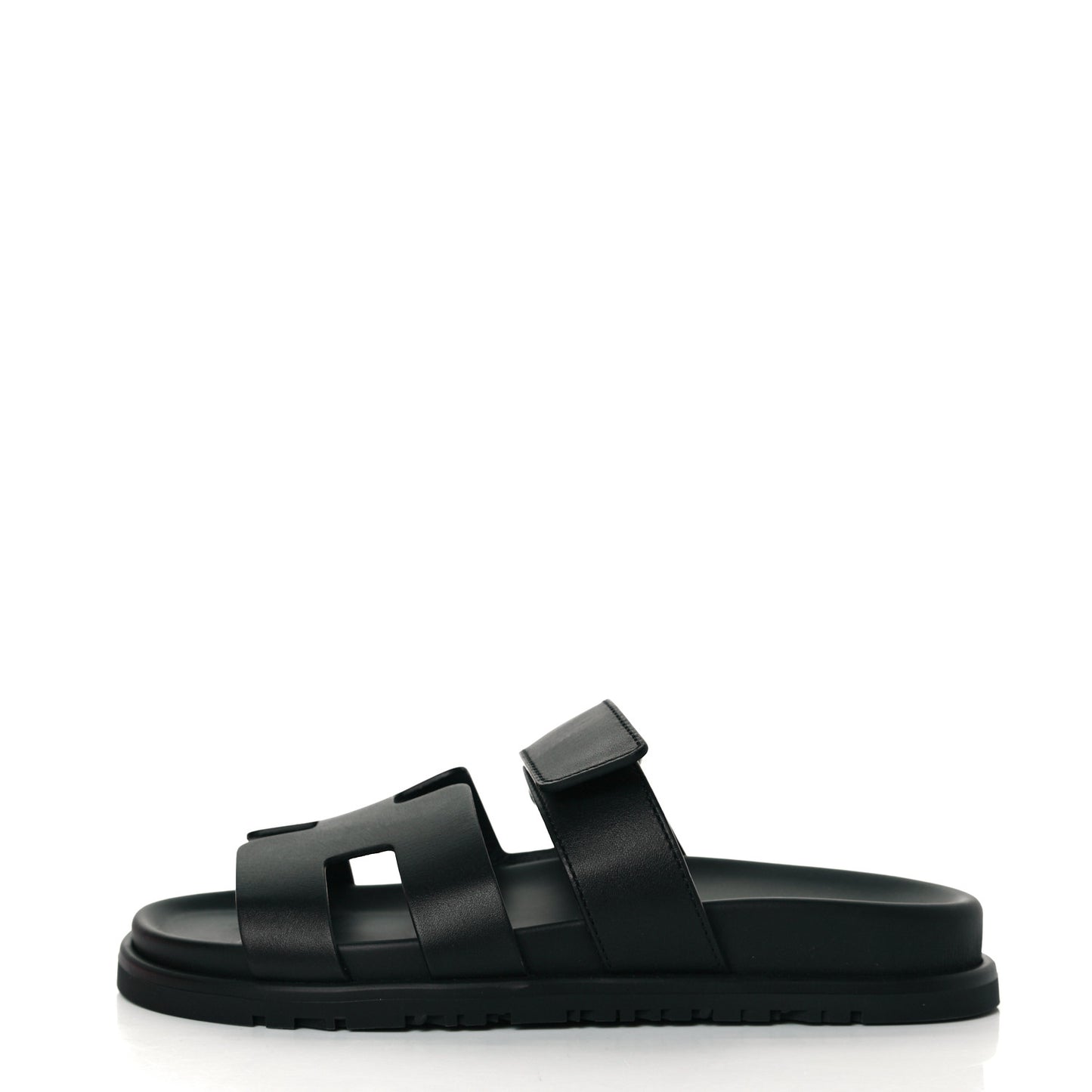 Calfskin Womens Chypre Sandals 36 Black