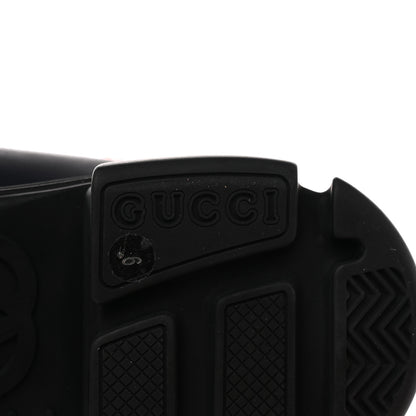 Gucci Casy Wool Quebec Calfskin Web Mens Interlocking G Lace Up Combat Boots 9 Bitter Blue 6 of 18