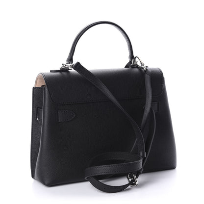 Louis Vuitton Calfskin Lockme Ever BB Black 3 of 10