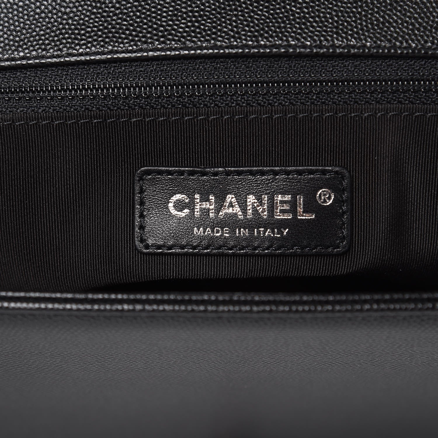 Chanel Caviar Quilted Large Boy Flap Black 6 of 10