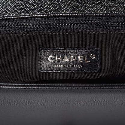 Chanel Caviar Quilted Large Boy Flap Black 6 of 10