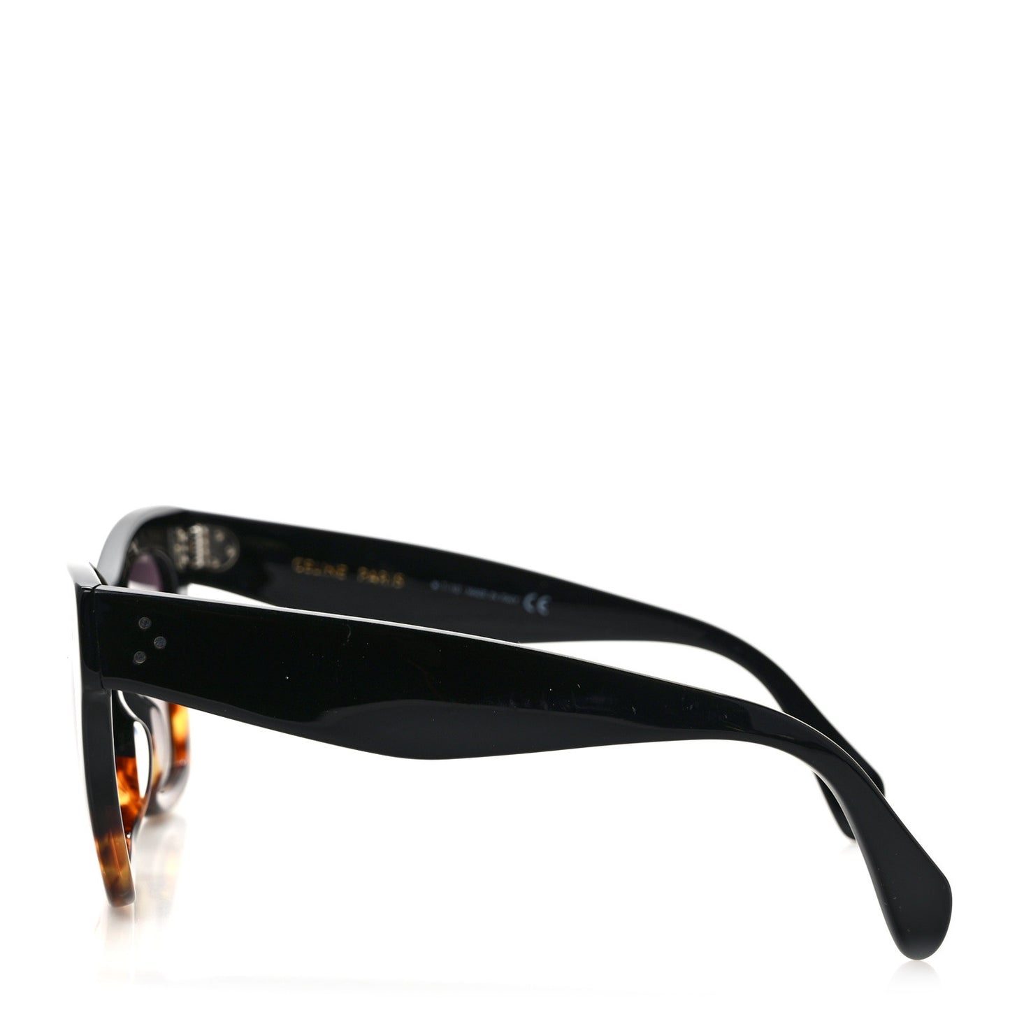 Polarized Acetate Sunglasses CL4004IN Black Havana