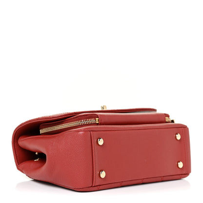 Chanel Caviar Quilted Medium Business Affinity Flap Red 4 of 12