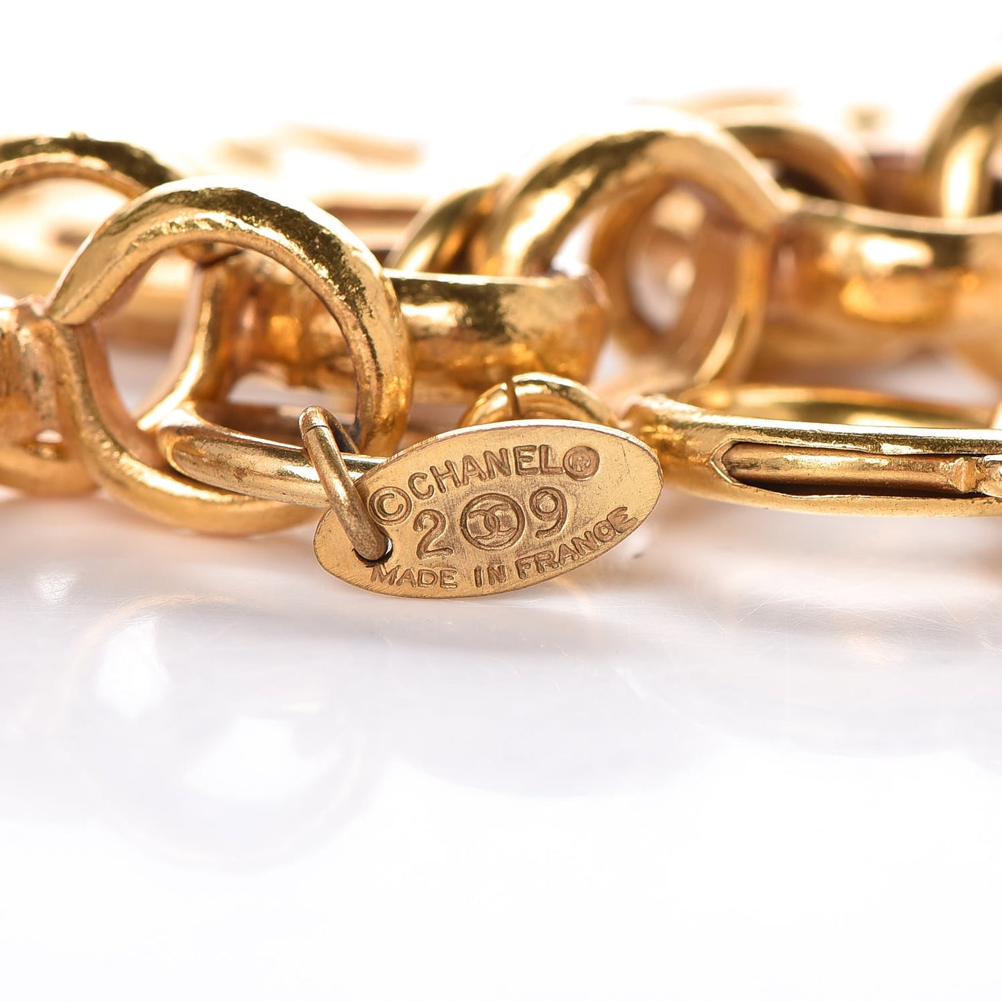 CC Charm Bracelet Gold