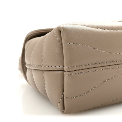 Louis Vuitton Calfskin LV New Wave Chain Bag Taupe 8 of 9