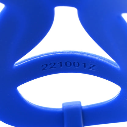 Hermes Rubber Womens Egerie Sandals 37 Bleu Outremer 9 of 10