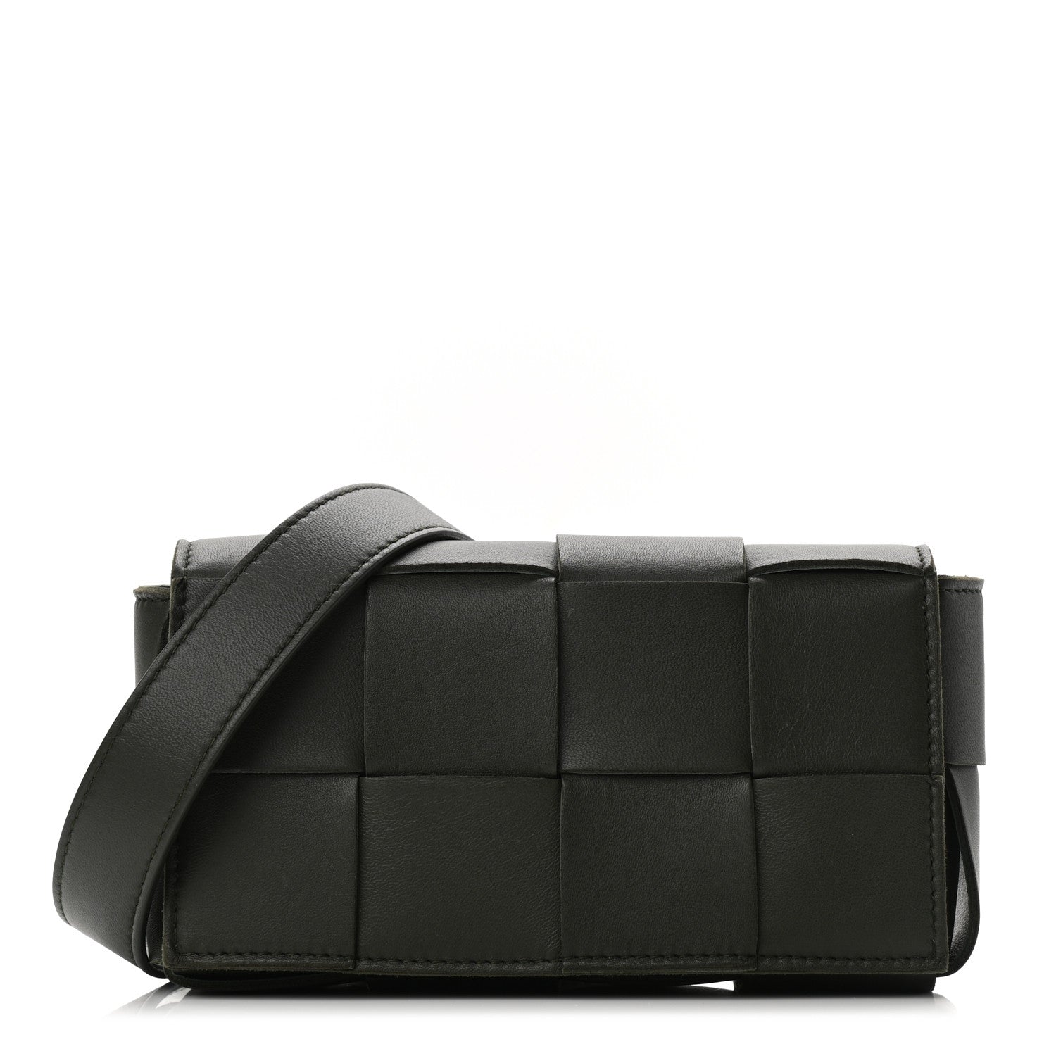 Bottega Veneta Nappa Maxi Intreccio The Belt Cassette Bag Camping 1 of 9