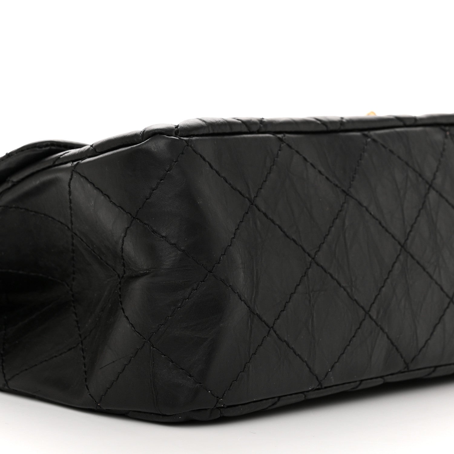 Chanel Aged Calfskin Quilted 2.55 Reissue 227 Flap Black 9 of 10