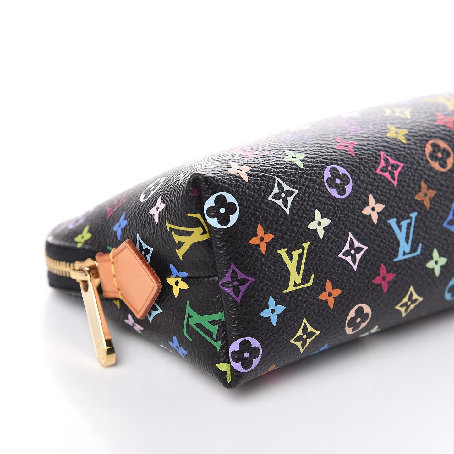 Monogram Multicolor Cosmetic Pouch Black Grenade