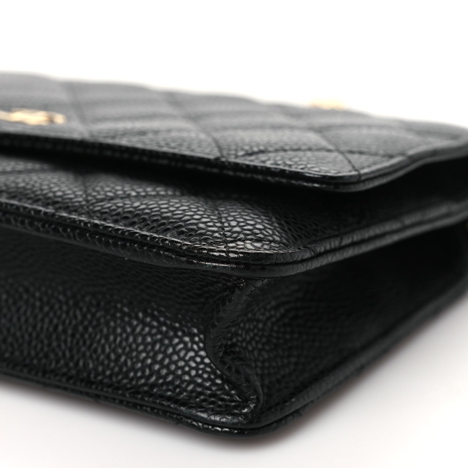 Chanel Caviar Quilted Wallet on Chain WOC Black 11 of 11