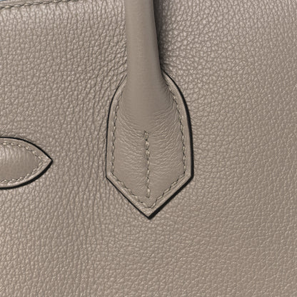 Hermes Togo Birkin 30 Gris Asphalte 13 of 36