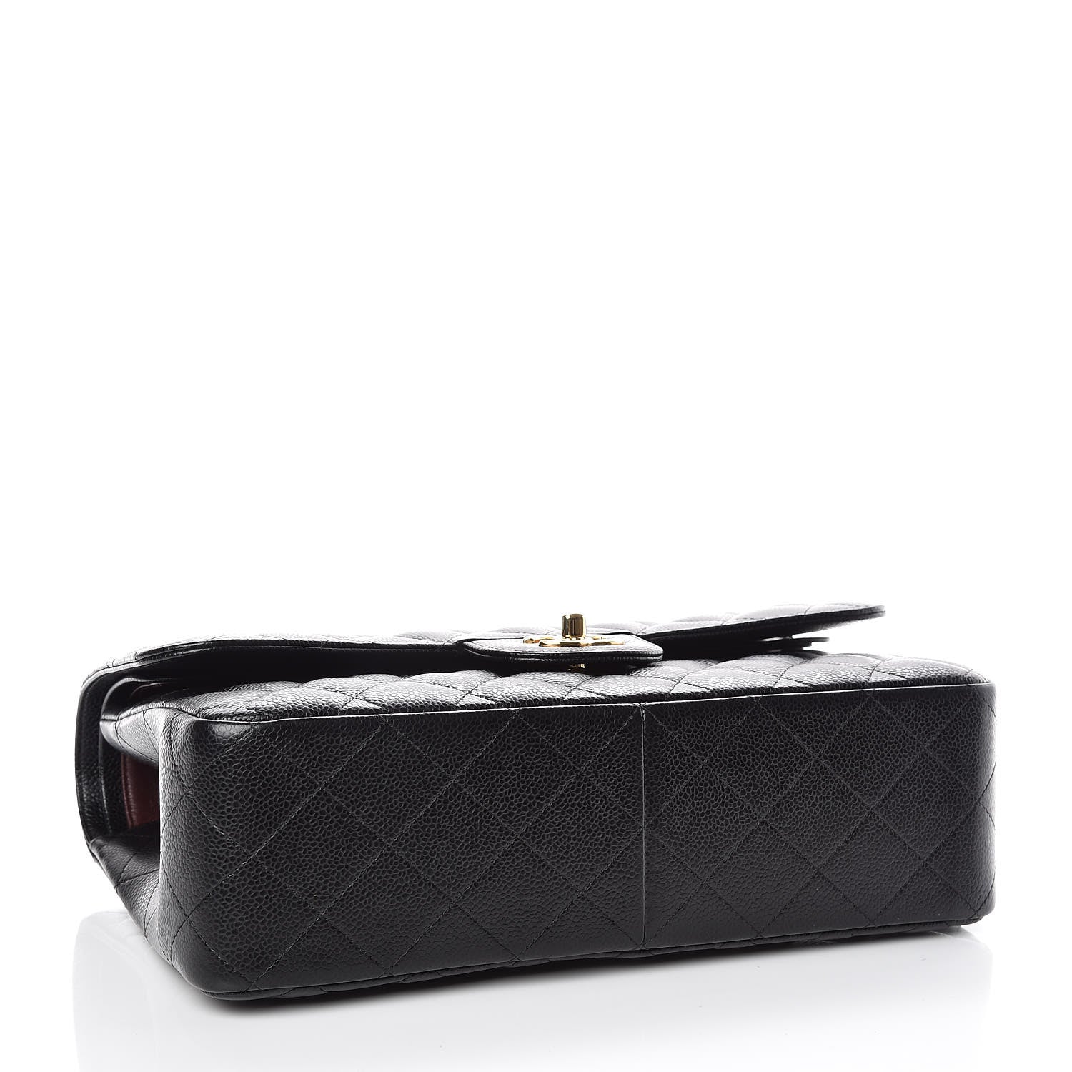 Chanel Caviar Quilted Jumbo Double Flap Black 4 of 9