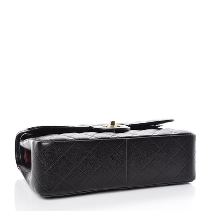 Chanel Caviar Quilted Jumbo Double Flap Black 4 of 9