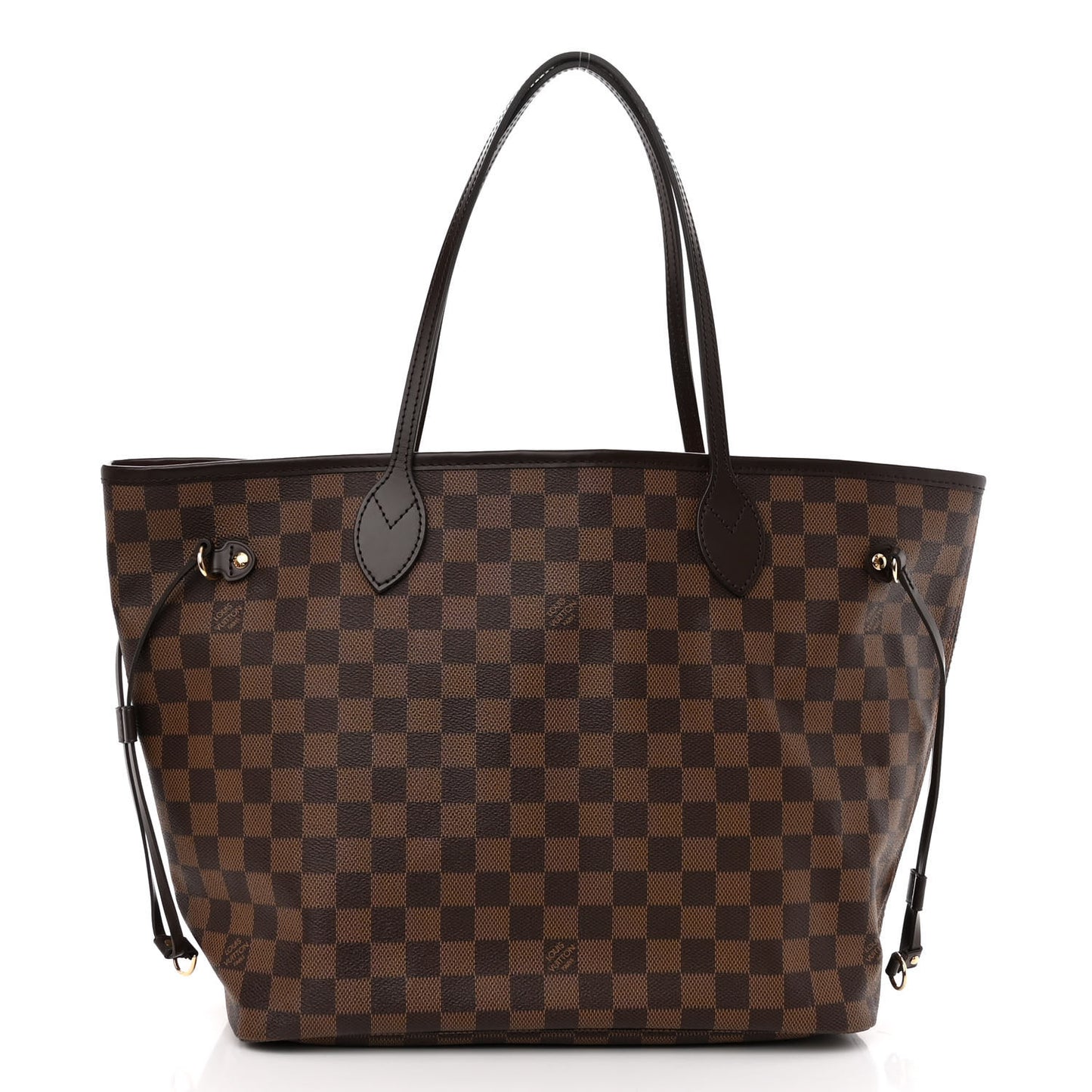 Damier Ebene Neo Neverfull MM Rose Ballerine