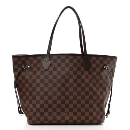Louis Vuitton Damier Ebene Neo Neverfull MM Rose Ballerine 3 of 10