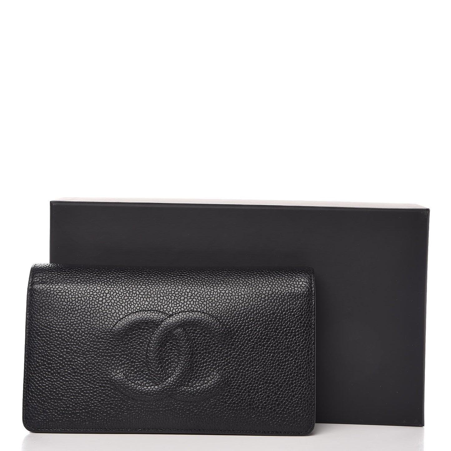 Caviar Timeless CC Yen Wallet Black