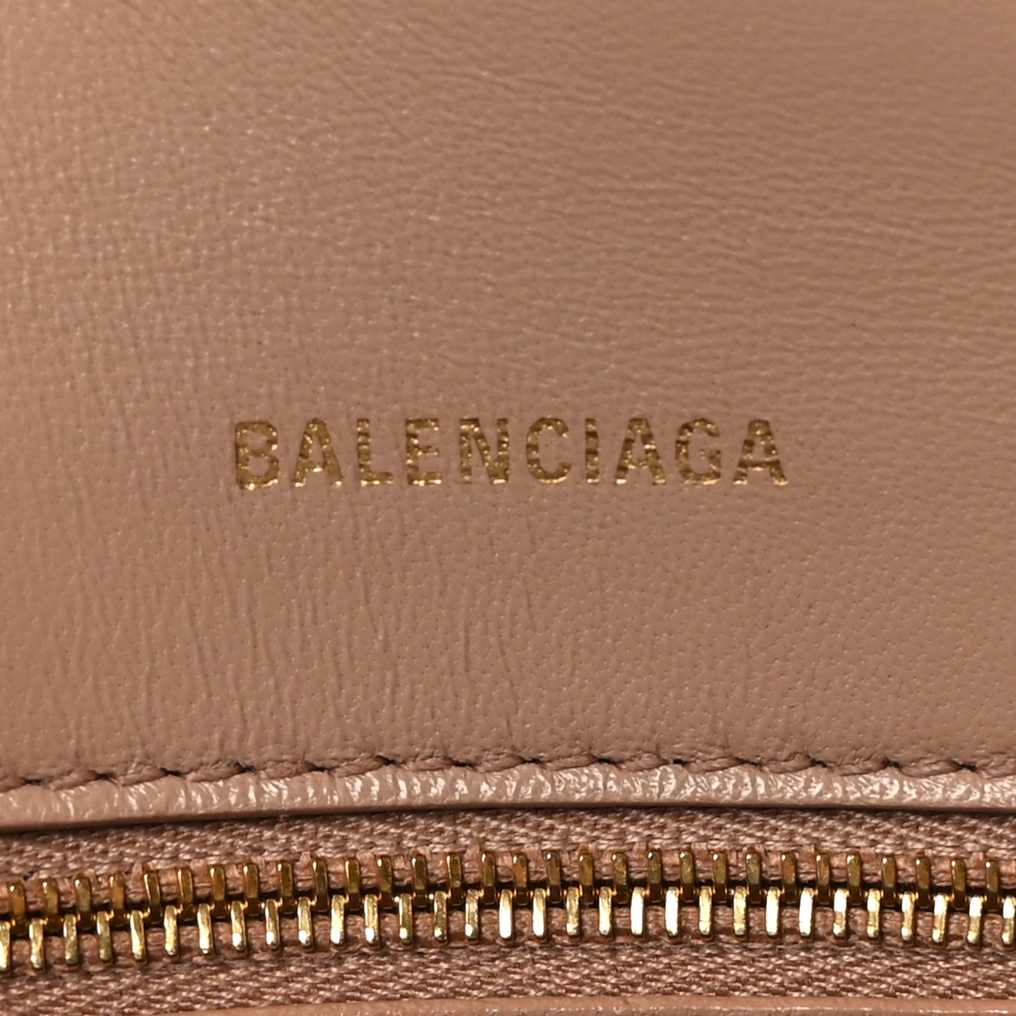 Shiny Calfskin Crocodile Embossed Small Hourglass Top Handle Bag Nude Beige