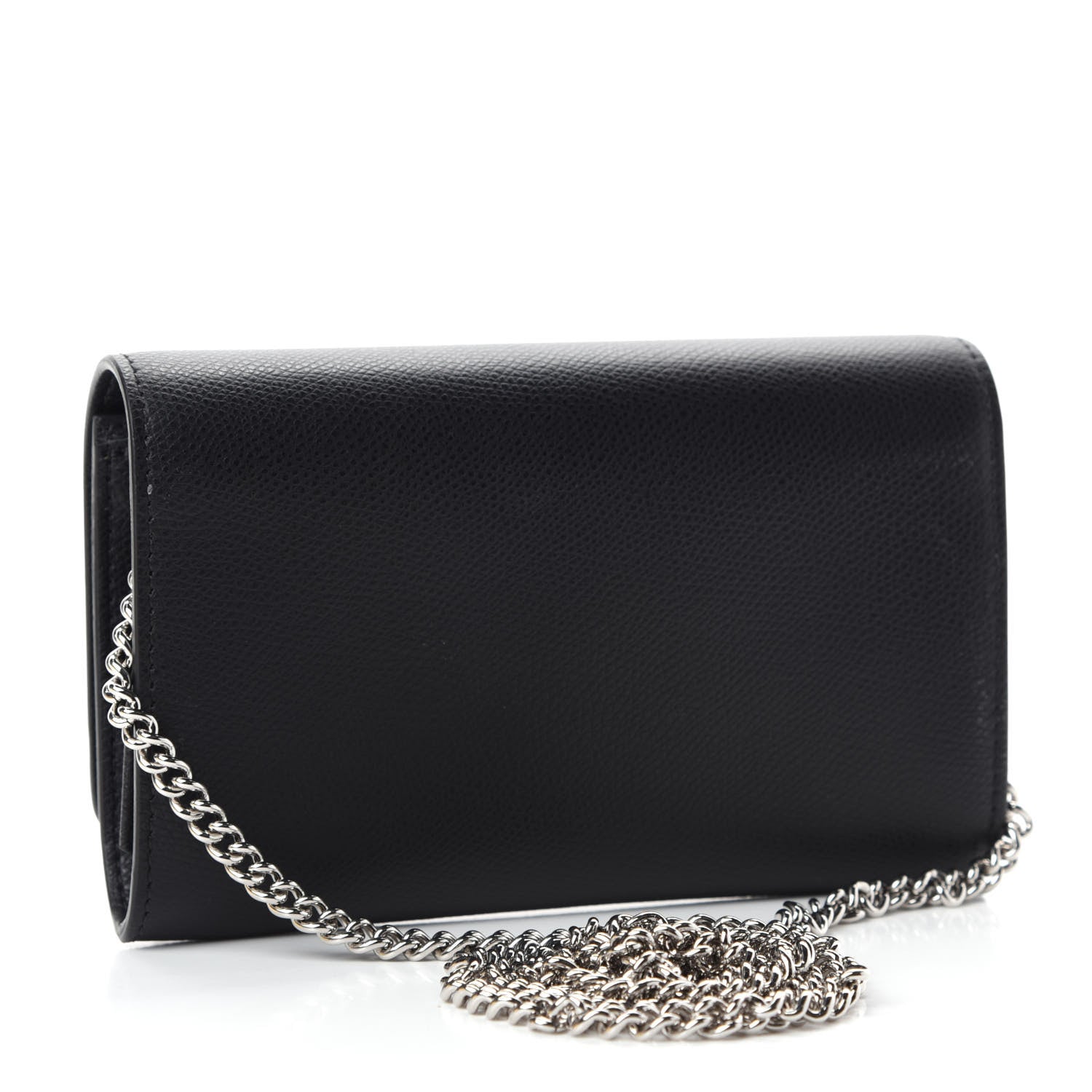 Fendi Vitello Cruise F is Fendi Wallet on Chain Black 3 of 11