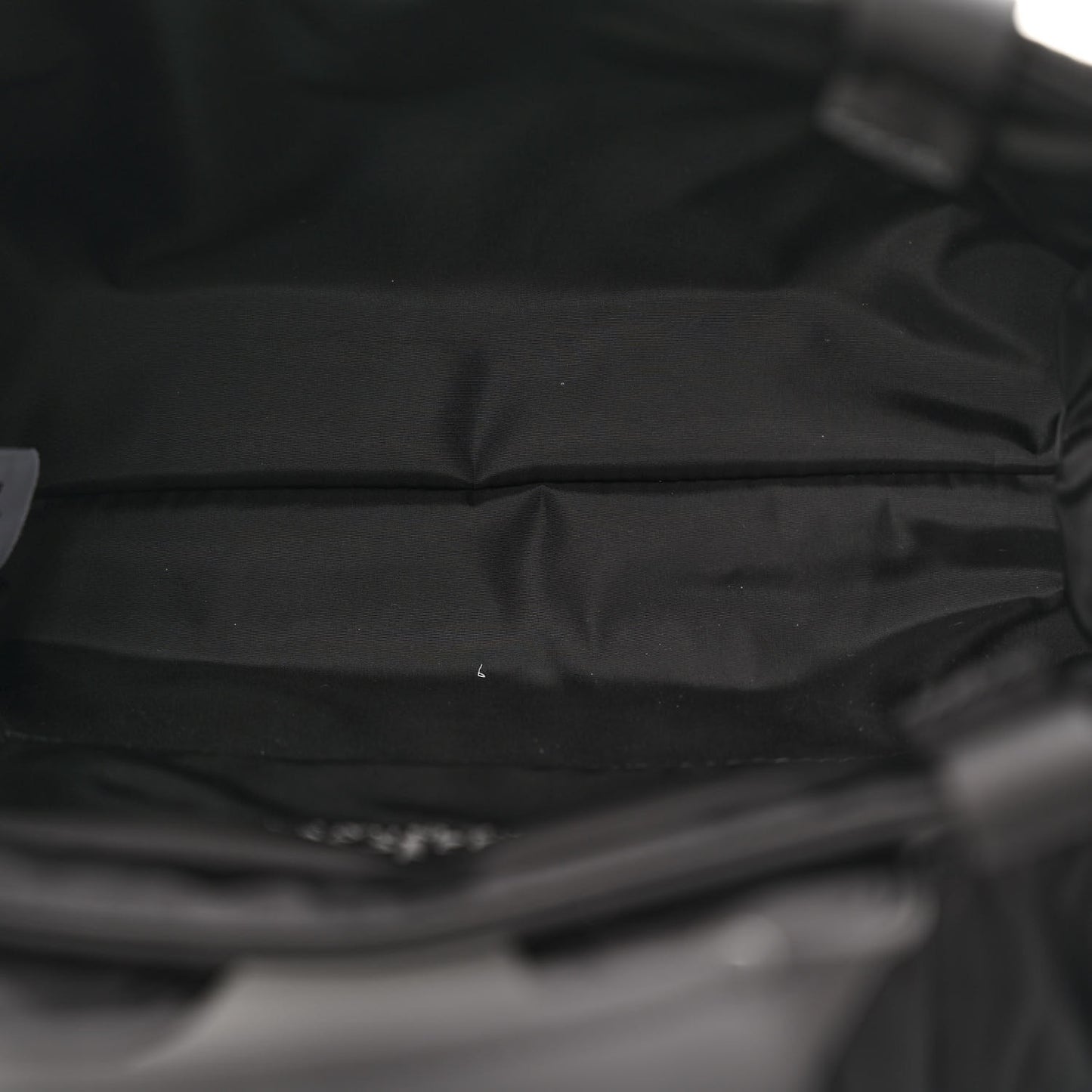 Nylon Small Woody Tote Black