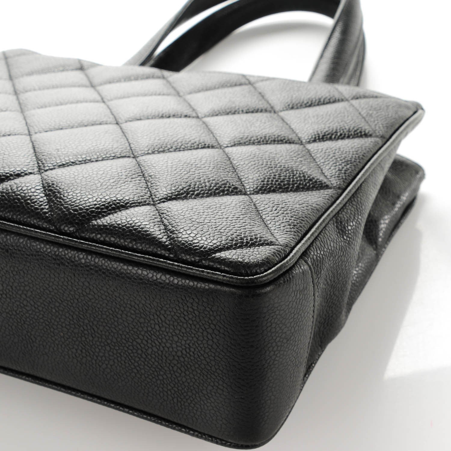 Chanel Caviar Quilted Small Tote Black 9 of 10