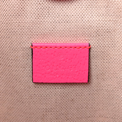 Gucci Canvas Flora Large Rajah Chain Tote White Multicolor Fuxia Fluo 7 of 11