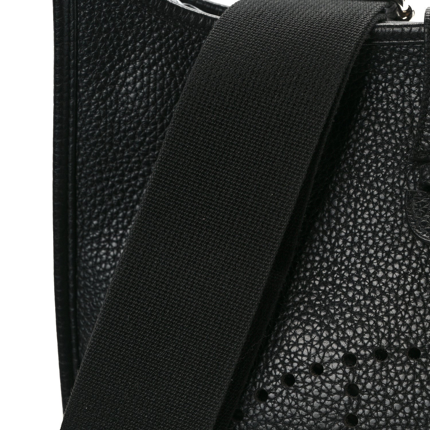 Hermes Taurillon Clemence Evelyne III PM Black 14 of 15