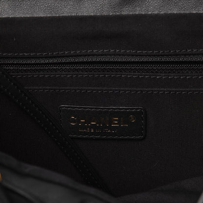 Chanel Calfskin Quilted Large Urban Spirit Backpack Black 7 of 8
