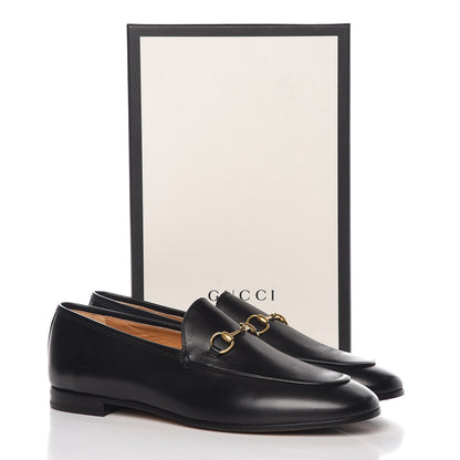 Gucci Calfskin Horsebit Mens Jordaan Loafers 12 Black 9 of 9