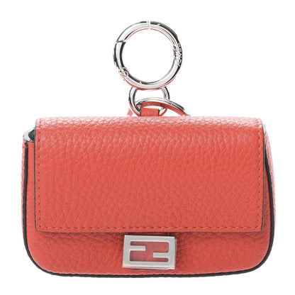 Fendi Cuoio Romano Micro Baguette Charm Papavero 1 of 6